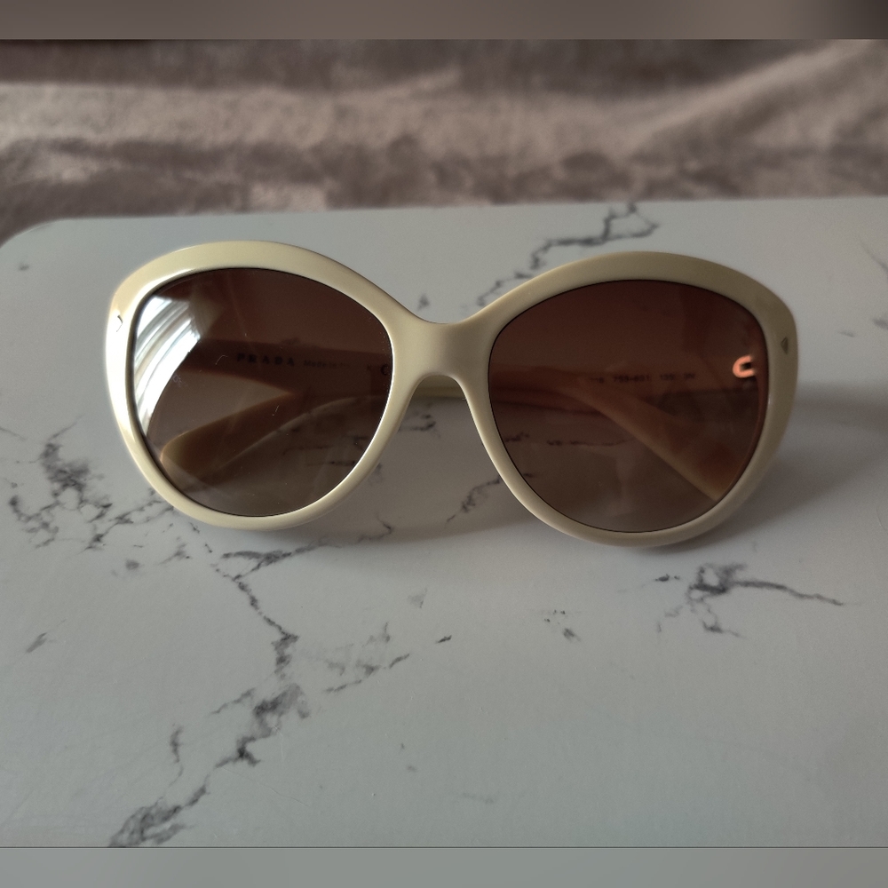 Prada Beige Sunglasses